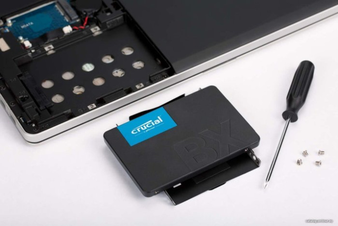 Накопитель SSD 2.5" SATA-III Crucial 1Tb BX500 CT1000BX500SSD1 540/500 MBps QLC