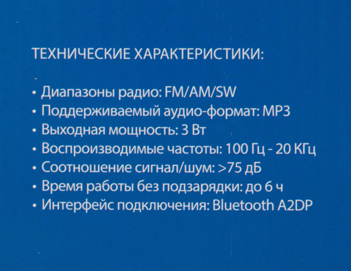 Радиоприемник портативный Hyundai H-PSR200 дерево коричневое/серебристый USB microSD
