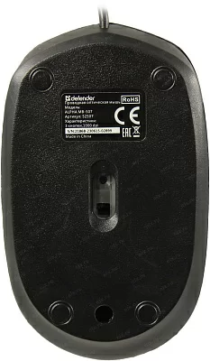 Манипулятор Defender Alpha Optical Mouse MB-507 (RTL) USB 3btn+Roll 52507
