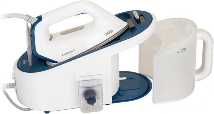 Парогенератор BRAUN IS5145WH,  белый / синий