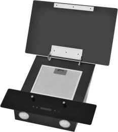 Вытяжка каминная Haier HVX-W672GB черный управление: сенсорное 1 мотор (TD0028557RU)