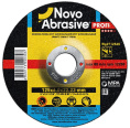Шлифовальный круг NovoAbrasive 125x6x22.23 WG2712560 по металлу, для УШМ, максимальная частота вращения: 12200 об/мин, диаметр: 230 мм, посадочный диаметр: 22.2 мм, толщина: 6 мм, форма: прямой, установка: на фланец, материал: черные и цветные металлы