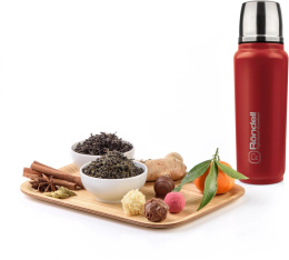 Термос для напитков Rondell Fiero RDS-913 0.5л. красный картонная коробка