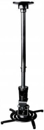 Кронштейн для проектора Cactus CS-VM-PR01L-BK, до 10кг, потолочный, поворот и наклон, черный