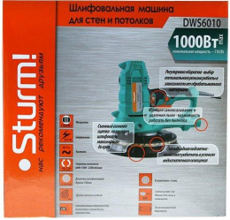Эксцентриковая шлифмашина Sturm! DWS6010 1000Вт D175мм