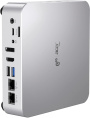 Неттоп Acer Gadget E10 ETBox1 i5 13500H 2.6 16Gb SSD512Gb UHDG Windows 11 Pro 2x2.5GbitEth WiFi BT 120W серебристый/черный