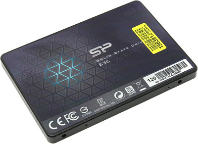 Накопитель SSD 120 Gb SATA 6Gb/s Silicon Power Slim S55 SP120GBSS3S55S25 2.5" TLC