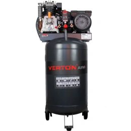 Компрессор ременной Verton Air AC-100/510V 230/50 В/Гц,масл.рем.510л/м,100л,10б,2,5кВт,2800об/мин,италь.тип,рапид.асинх. однофаз.вертикальный 01.14017.21033