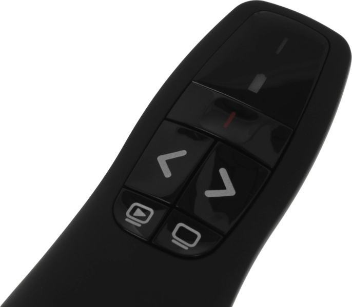 Презентер Logitech R400 Radio USB 15м черный
