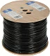 Кабель сетевой Ningbo UTP 4 пары cat5E solid 0.5мм Cu molded 305м черный outdoor стальной трос