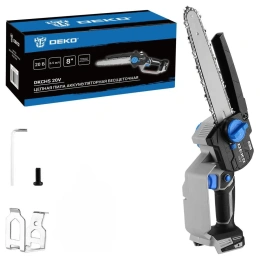 Пила цепная аккумуляторная бесщеточная DEKO DKCHS 20V, 20В, без ЗУ и АКБ 085-2015