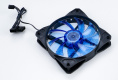 Вентилятор для корпуса Digma DFAN-LED-BLUE RGB 120х120x25 черный 3-pin 4-pin Molex 23дБ Ret