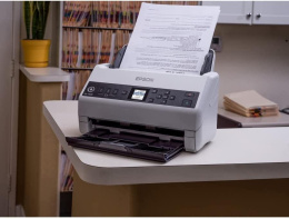 Сканер Epson WorkForce DS-730N белый [b11b259401/b11b259502]