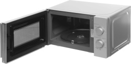 Микроволновая печь HAIER HMB-MM207SA, 700Вт, 20л, серебристый