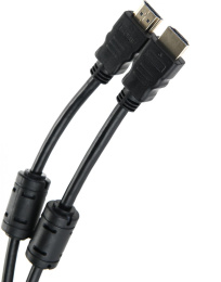 VCOM Кабель HDMI-19M --- HDMI-19M ver 2.0+3D/Ethernet ,1m Telecom TCG200-1M