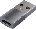 Адаптер Satechi USB Type-A to Type-C. Цвет серый космос.