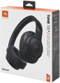 Наушники JBL Tune 720BT Черный JBLT720BTBLK беспроводные, полноразмерные, микрофон, отсоединяемый кабель, складная конструкция, разъем штекера: mini jack 3.5 мм, крепление: оголовье, чувствительность: 103 дБ