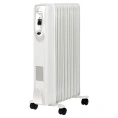 Масляный радиатор Ballu Comfort BOH/CM-07WDN, с терморегулятором, 1500Вт, 7 секций, 3 режима, белый