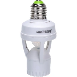 Инфракрасный датчик движения Smartbuy в патрон E27, 60Вт, до 6м, IP20 sbl-ms-010