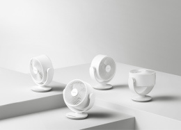 Вентилятор настольный/напольный Xiaomi Smart Desktop Air Circulation Fan 18Вт скоростей:100 белый