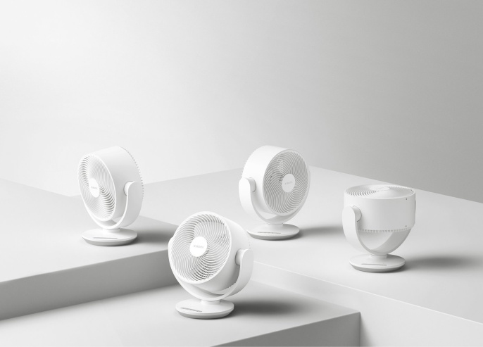 Вентилятор настольный/напольный Xiaomi Smart Desktop Air Circulation Fan 18Вт скоростей:100 белый