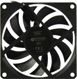 Вентилятор 80mm ID-Cooling ID-FAN-NO-8010-PWM 4пин, 80x80x10мм, 27.8дБ, 800-3000 об/мин