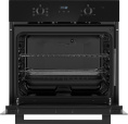 Духовой шкаф электрический WEISSGAUFF EOM 366 PDB,  67л,  дверца с 2 стеклами,  черный