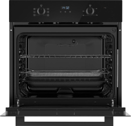 Духовой шкаф электрический WEISSGAUFF EOM 366 PDB,  67л,  дверца с 2 стеклами,  черный