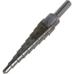Ступенчатое сверло с прямой канавкой (4-12 мм) MESSER 19-09-412