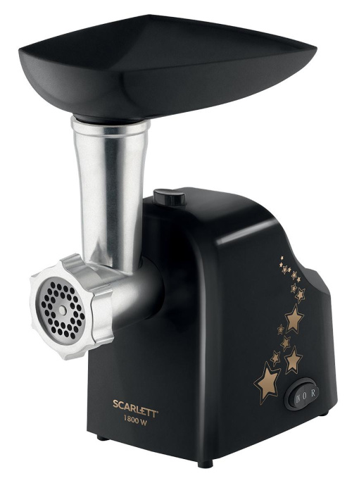 Мясорубка Scarlett Золотая коллекция SC-MG45M30 1800Вт черный