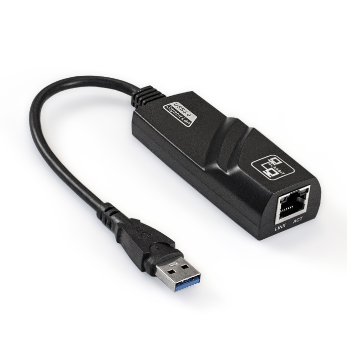 Кабель-адаптер ExeGate EXE-730U3-45 (USB3.0 --> 1xRJ45 UTP 1000Mbps, Realtek Chipset RTL8153) EX288739RUS