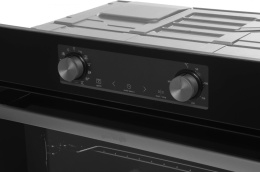 Духовой шкаф электрический Gorenje BOSX6737E09BG,  77л,  дверца с 2 стеклами,  черный