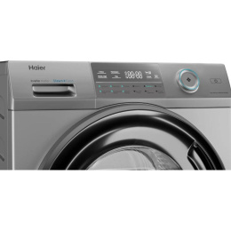 Стиральная машина HAIER HW80-BP14969BS, с фронтальной загрузкой, 8кг, 1400об/мин, с паром, инверторная