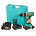 Sturm! CD3618T Дрель аккумуляторная Sturm! 18 В, 1BatterySystem, 2 акк. 2,0Ач,съемный патрон, кейс [CD3618T]