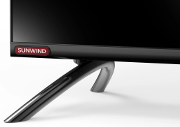 55" Телевизор SunWind SUN-LED55XU401 4K Ultra HD, черный, СМАРТ ТВ, YaOS