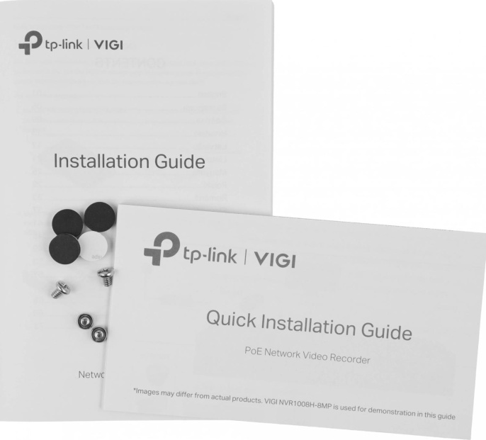 Видеорегистратор TP-LINK VIGI NVR1008H-8MP 8-канальный сетевой видеорегистратор PoE