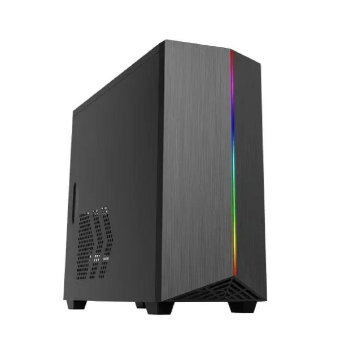 Zircon Корпус Lima без БП Midi Tower,Micro-ATX,Черн,1*USB3.0,2*USB2.0, 1*92mm