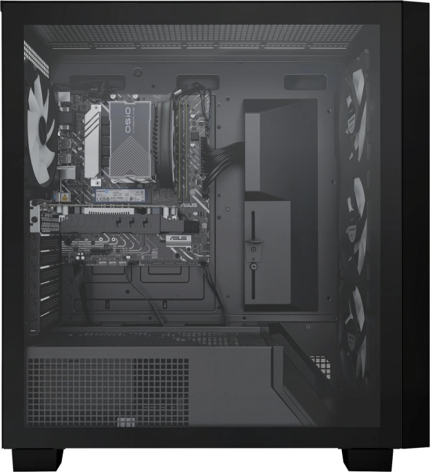 ПК Osio CyberLine C59i i5 12400F 2.5 16Gb SSD1Tb RTX3050 6Gb без ОС GbitEth 550W черный С59I-001B