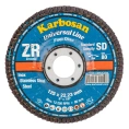 Круг лепестковый торцевой, прямой, цирконат 65% 125х22.2 мм, P-80 ABRAFORM AF-FLAP-FT-125-P80-ZR65