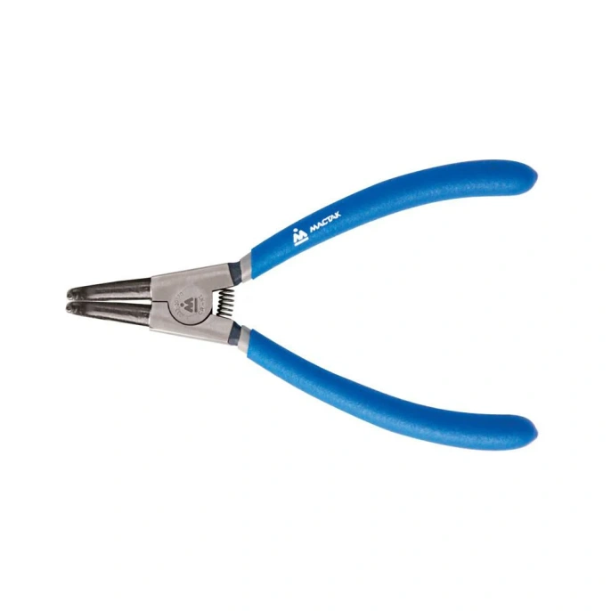 Съемник для стопорных колец МАСТАК 170 мм загнутые губки разжатие 033-30170H