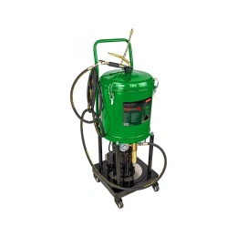 Электрический нагнетатель густой смазки Rockforce 25 л, 220 V, 1,1 кВт, 0,35 л/мин, 250-400 Bar, длина шланга 4 м, рабочая t - 10 гр + 50 гр RF-HG-69230(47686)