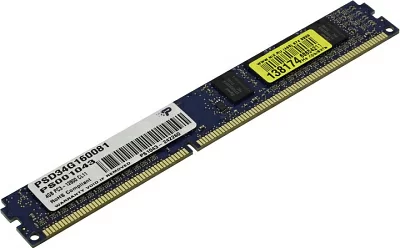Оперативная память Patriot PSD34G160081 DDR3 DIMM 4Gb PC3-12800 CL11