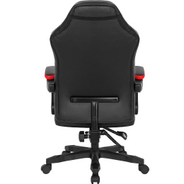 Defender Игровое кресло Master Черный/Красный,полиуретан,50мм 64359