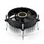 Exegate EX286138RUS Кулер ExeGate EK-11508 (Al, LGA1150/1151/1155/1156/1200, TDP 75W, Fan 90mm, 2200RPM, Hydro bearing, 3pin, 22db, 285г, с термопастой, на винтах, Retail color box)