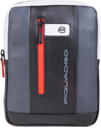 Сумка мужская Piquadro Urban CA1816UB00/GRN серая/черная натур.кожа