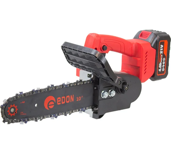 Мини-цепная пила аккумуляторная Edon UNS-21/25BL 202020300043