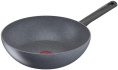 Сковорода ВОК WOK Tefal Natural Cook 04211628 круглая 28см покрытие: Mineralia ручка несъемная без крышки серый 9100046098