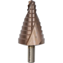 Сверло ступенчатое кобальтовое по металлу Hilberg 9-36 мм (10ступ) (Р6М5) HSS-COBALT, ST0936