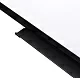 Доска магнитно-маркерная Deli 8786 лак белый/черный 90x180см алюминиевая рама на подставке