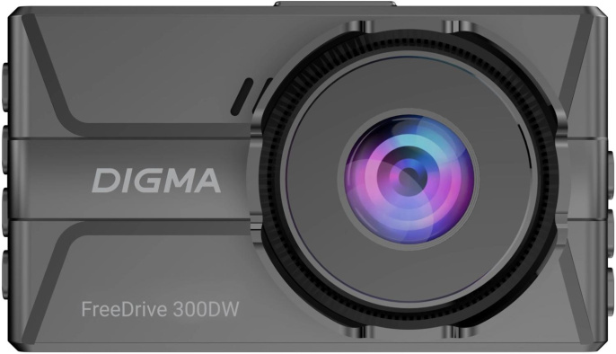 Видеорегистратор Digma FreeDrive 300DW,  черный